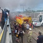 La alerta de incendio se registró la madrugada de este jueves 27 de abril.