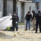 Los dos obreros asesinados realizaban bordillos de regeneración urbana.