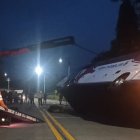 El accidente se registró en la vía que conecta a los cantones El Carmen y Flavio Alfaro.