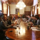 Guillermo Lasso mantuvo una reunión con el Cosepe.
