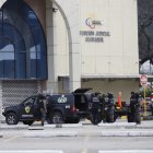 Un supuesto artefacto explosivo en el Complejo Judicial Albán Borja.