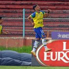 Joaquín Vergés, puso el segundo gol para Gualaceo.