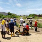 Criminalística procedió a levantar el cadáver