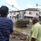 En la calle Argentina, en Guayaquil, siguen ‘abiertas’ 8 cuadras.
