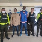 Uno de los sospechosos es de nacionalidad colombiana.