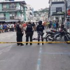 Posterior al asesinato, la Policía realizó unos operativos en distintas zonas de Esmeraldas.