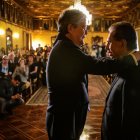 Don Alfonso recibió una condecoración en Carondelet.