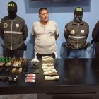 El agente de la CTE fue detenido en el operativo.