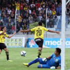 Barcelona jugó por última vez un encuentro de la Serie A del fútbol ecuatoriano, en el estadio Reina del Cisne, el 31 de enero de 2015