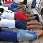 Los detenidos tenían armas en el domicilio en el que se encontraban.