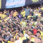 La hinchada amarilla está ilusionada en rematar como líder de la primera etapa.