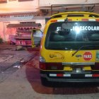 El vehículo quedó en el sitio hasta que minutos después fue retirado.