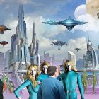 Seres de distintos universos vivirían en paz en el planeta Atmos.