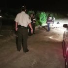 Los agentes policiales llegaron al sitio para tomar procedimiento y verificar la existencia de indicios balísticos