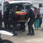 Después de la misa los restos de Lenin fueron trasladados a su natal cantón Milagro, en la provincia del Guayas.