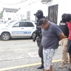 Los detenidos fueron llevados a la Unidad de Flagrancia del cuartel modelo de policía.