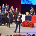 Pabel Muñoz durante la posesión como alcalde de Quito