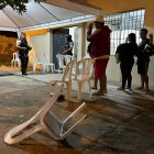 La ‘pípol’ salió ‘cuete’ ante los disparos de los gatilleros, quienes asesinaron a Landín, Cabrera y Angulo.