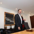 Pabel en reunión con las operadoras del Metro de Quito.