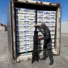 El hallazgo se dio gracias a labores de inteligencia y la participación de un can.