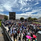 Ministros del ejecutivo están llegando al legislativo para respaldar a Lasso