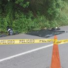 Los restos fueron hallados a un costado de la vía Perimetral, en Guayaquil