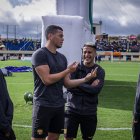 Gente amarilla: Fidel Martínez, Paco Rodríguez, Titi Ortiz y Jonathan Bauman listos para enfrentar a Orense.