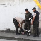 El ciudadano recibió disparos en el tórax.