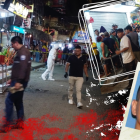 Agentes de Criminalística recogieron 66 indicios balísticos en la escena del crimen. En el lugar fue asesinado Jefferson Santana, alias Moro.