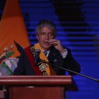 Guillermo Lasso, presidente de Ecuador, en su informe a la nación del 24 de mayo de 2023.