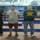 Los sospechosos fueron puestos a órdenes de las autoridades. Uno registra dos antecedentes por robo.