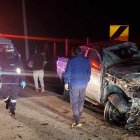 Varios heridos tras un volcamiento.