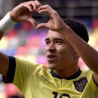 Kendry Páez marcó su primer gol con Ecuador en el Mundial sub-20, ante Fiyi.