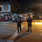 Policías fueron a la zona para recabar los indicios balísticos.
