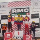 Los pilotos tricolores Alejandro Taleb (micro max) y Julián Rivera (mini max) destacaron en el presudamericano de karting.