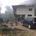 Una de las fotografías difundidas por el jefe policial sobre los operativos realizados.