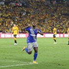 Miller Bolaños marcó un doblete en el triunfo 3-1 de Emelec ante Barcelona, el sábado 3 de junio de 2023.