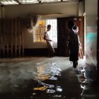 Las fuertes lluvias dejaron daños materiales y personas afectadas en Esmeraldas.