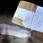 Este cuaderno fue hallado junto al cadáver de un presunto ‘vacunador’.