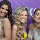 Varias artistas ecuatorianas estuvieron presente en la gala.