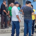 familiares del taxista Francisco Medina observaron el cuerpo inerte de su ser querido