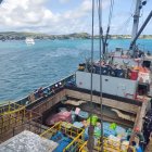 El BAE Calicuchima, que realiza viajes emergentes a Galápagos, recién saldrá de regreso a las islas el próximo jueves 15 de junio.