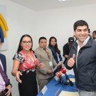 Otto Sonnenholzner (der.) inscribió su precandidatura en el CNE este sábado 10 de junio.