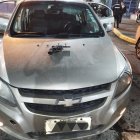 El carro en el que se movilizaban fue retenido por los agentes policiales.