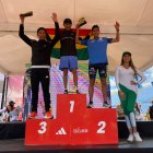 Héctor Garibay (c) fue el monarca en la categoría elite masculina.