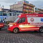 Una ambulancia trasladó al concejal a Quito.