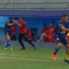 César Farías, estratega de Aucas, agredió a Juan Pablo Ruiz y Brian Oyola, jugadores de Delfín.