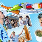 Luego de haber ganado el título en Ecuador, Jack Grealish empezó el  festejo con biela nacional.