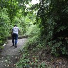 El hombre habría llegado al lugar en compañía de su esposa