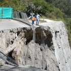 Este tramo de la avenida Los Conquistadores se derrumbó el pasado 17 de junio